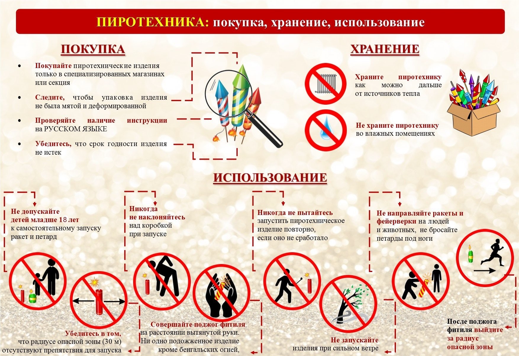 Памятка по пиротехнике